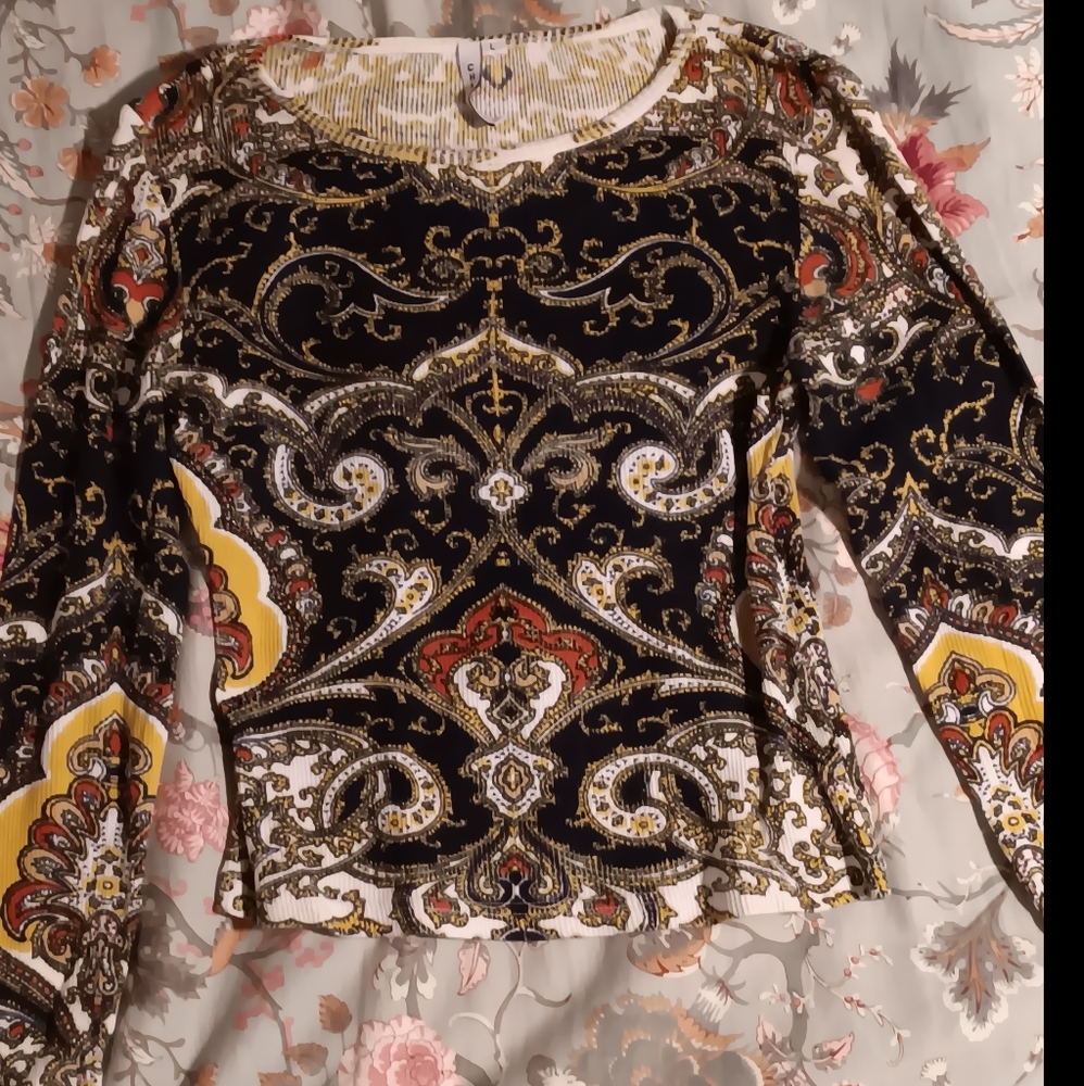 Cool design long sleeve shirt